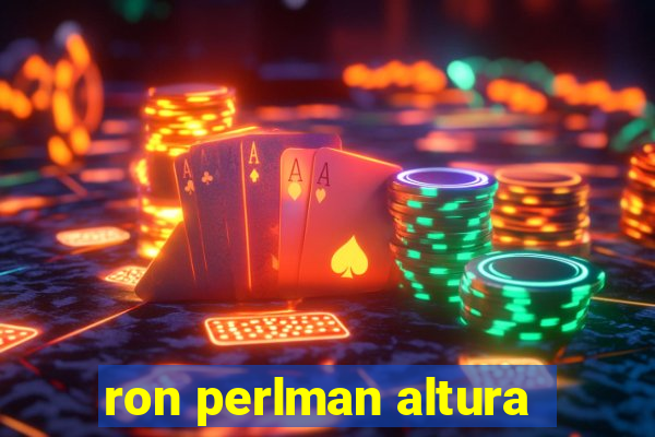 ron perlman altura